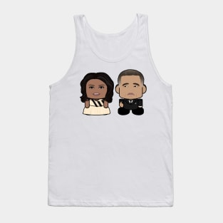 Mr. & Mrs. Obamabot POLITICO'BOT Toy Robot (Thumbs Up) Tank Top